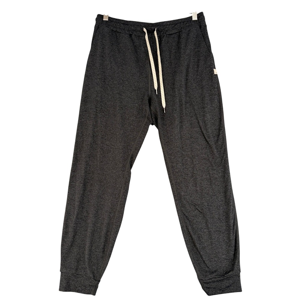 Vuori Women Performance Jogger VW303 Charcoal Heather Gray M Slim Fit Athleisure